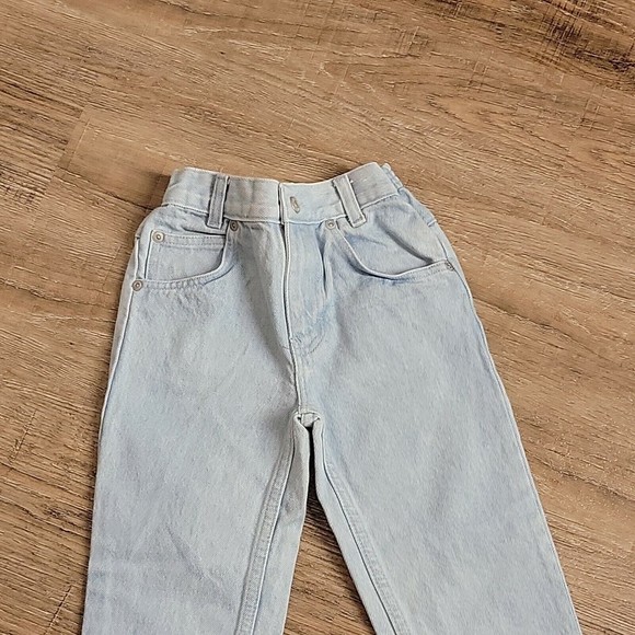 Canteen By Camp Beverly Hills Vintage Jeans ~ Sz 4 ~ Stretchy Waist ~ Light - Picture 3 of 8